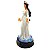 Iemanjá Orixá Estátua Imagem Rainha Mar Resina Branca 12cm - Imagem 3