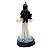 Iemanjá Orixá Estátua Imagem Rainha Mar Resina Branca 12cm - Imagem 4