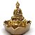 Incensário Vareta Porta Vela Buda Sagrado Meditando Com Vela - Imagem 4