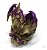 Dragão Caveira Crânio 20cm Decorativo Enfeite Dragão Com Led - Imagem 4