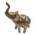 Elefante da Alegria e Prosperidade Dourado Cobre 10 cm - Imagem 5