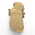Enfeite Cachorrinho Golden com Placa Amor Detalhado 14 cm - Imagem 3
