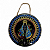 Enfeite de Parede Nossa Senhora Aparecida Flores 16 cm - Imagem 1