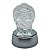 Enfeite Ganesha com Base Redonda Espelhada com Leds Rgb 9 cm - Imagem 1