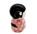 Enfeite Japonesa Kokeshi Rosa Afasta maus espiritos Cerâmica - Imagem 2