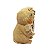 Enfeite Trio de Cachorro Golden Placa Bem Vindo Resina 10 cm - Imagem 3