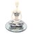 Enfeite Yoga Decorativa Refletindo Bandeja Espelhada 12 cm - Imagem 1
