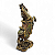 Estátua Cavalo Bronze Detalhado Força Espiritual Total 24 cm - Imagem 3