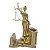 Estátua Dama da Justiça Cobre Porta Objetos Decoração 20 cm - Imagem 4