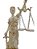 Estátua Dama Da Justiça Têmis Deusa 25cm Símbolo Do Direito - Imagem 5