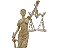 Estátua Dama Da Justiça Têmis Deusa Símbolo Direito 20cm - Imagem 4