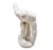 Estátua fisiculturista Vencedor Com Bandeja Branco 13cm - Imagem 3