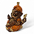 Estátua Ganesha Laranja Sucesso e Prosperidade na Vida 10 cm - Imagem 2