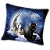 Capa para Almofada Gatos Limpeza e Proteção Astral 45x45cm - Imagem 1