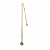 Colar Câncer Signo do Zodíaco Pingente Dourado 30 cm - Imagem 2