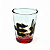 Copo Exu Dose Pinga Whisky Pintura Vermelha Manual 60ml - Imagem 2