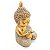 Buda Baby Bebê da Paz Baby Buda Brilhante Estatueta 8 cm - Imagem 3