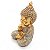 Buda Baby Bebê Orando Baby Buda Brilhante Estatueta 8 cm - Imagem 4