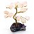Árvore Pedra Natural Quartzo Rosa Base Drusa Ametista 10cm - Imagem 3