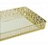Bandeja Espelhada Decorativa Moderna Gold Lavabo Sala 20x10 - Imagem 3