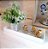 Bandeja Lavabo Sala Caixa em Vidro Branco Brilhante 25x10cm - Imagem 4