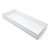 Bandeja Lavabo Sala Caixa em Vidro Branco Brilhante 25x10cm - Imagem 1