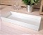 Bandeja Lavabo Sala Caixa em Vidro Branco Brilhante 25x10cm - Imagem 2