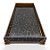 Bandeja Lavabo Sala em Vidro Preto Brilho Modern 25x10cm - Imagem 3