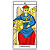 Baralho Tarô Marselha Arcanos Maiores c/ 22 cartas e manual - Imagem 2