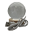 Bola de Cristal Luminária Unicórnio com Base  Madeira 8 cm - Imagem 3