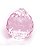 Bola Multifacetada Rosa Feng Shui C/Furo para Pendurar 4cm - Imagem 1