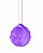 Bola Multifacetada Roxo Feng Shui Furo para Pendurar 4cm - Imagem 4