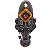 Enfeite Moda Africana Estatueta Busto Africano 25cm - Imagem 2
