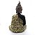 Buda Tibetano Tailandês Sidarta Hindu Estatueta Resina 12cm - Imagem 4