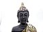 Buda Tibetano Tailandês Sidarta Hindu Estatueta Resina 12cm - Imagem 5