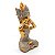 Estátua Buda Tailandês Ceguinho Buda Estatueta 9cm Brilhante - Imagem 2