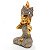 Estátua Buda Tailandês Surdinho Buda Estatueta 9cm Brilhante - Imagem 3