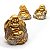 Trio De Buda Estatueta Cego Surdo Mudo Estatueta Buda 4 cm - Imagem 2