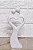 Estatueta Casal Apaixonado em Forma de Coração em Cerâmica - Imagem 4