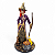 Estatueta Bruxa Wicca com Vassoura em Resina 22 cm - Imagem 1