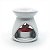 Rechô em Cerâmica Pétalas Perfumadas Porta Velas Branco 7cm - Imagem 3
