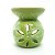 Rechô em Cerâmica Flores Perfumadas Porta Velas Verde 8cm - Imagem 1