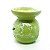 Rechô em Cerâmica Flores Perfumadas Porta Velas Verde 8cm - Imagem 3