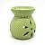 Rechô em Cerâmica Flores Perfumadas Porta Velas Verde 8cm C - Imagem 3