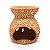 Rechô Cerâmica Pétalas Perfumadas Porta Velas Laranja 7cm C - Imagem 2