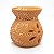 Rechô Cerâmica Pétalas Perfumadas Porta Velas Laranja 7cm C - Imagem 3