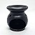 Rechô Cerâmica Yin Yang Estilo Oriental Porta Velas Preto - Imagem 2