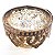 Castiçal Porta Velas Medieval em Vidro Vintage Dourado Gold - Imagem 5
