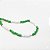 Guia Proteção Espiritual Verde e Branco Bicolor 60 cm - Imagem 4