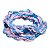 Guia Brajá 8 Linhas Erê Azul e Rosa Guia da Alma 70 cm - Imagem 2